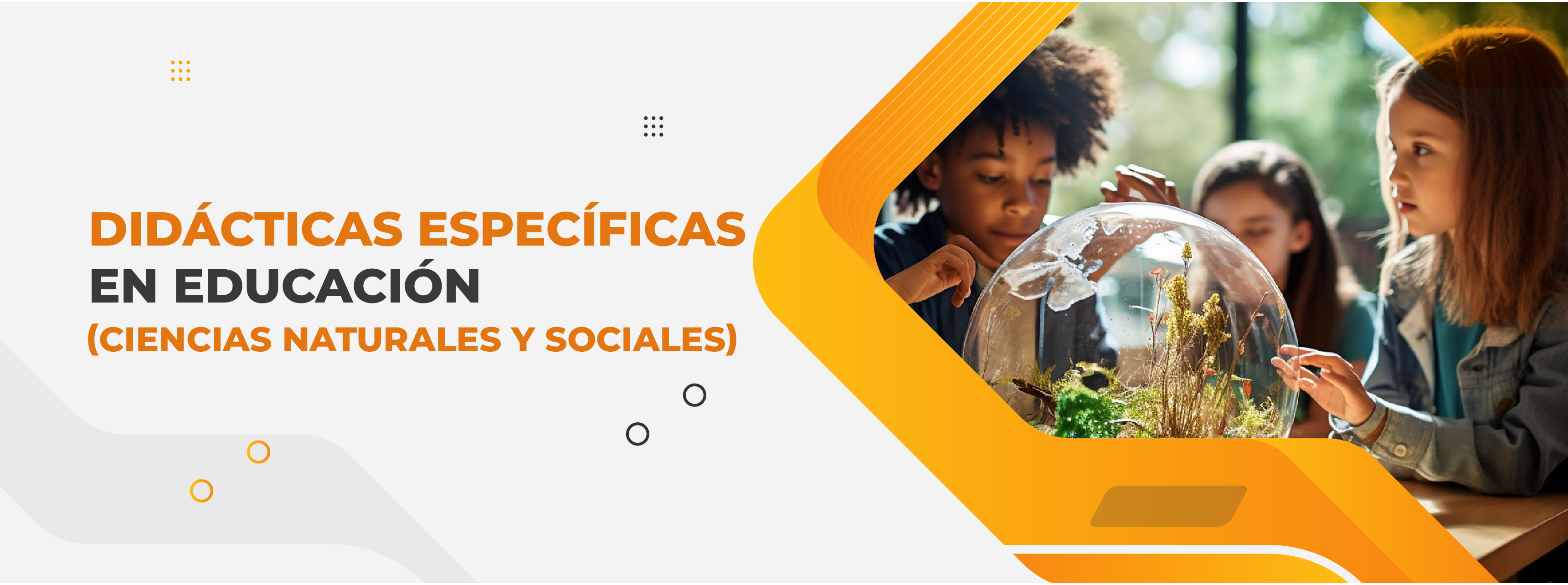 Didácticas específicas en educación (Ciencias, naturales y sociales) 