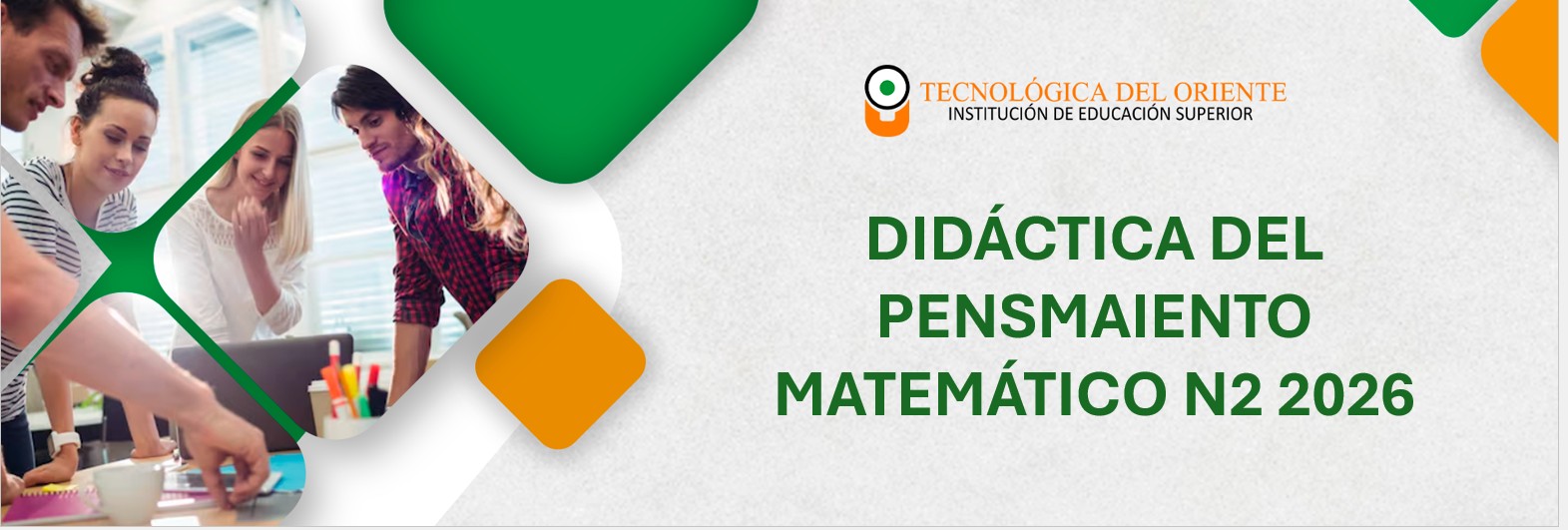 Didácticas Especificas en Educación (Pensamiento Matemático) 20261- N2