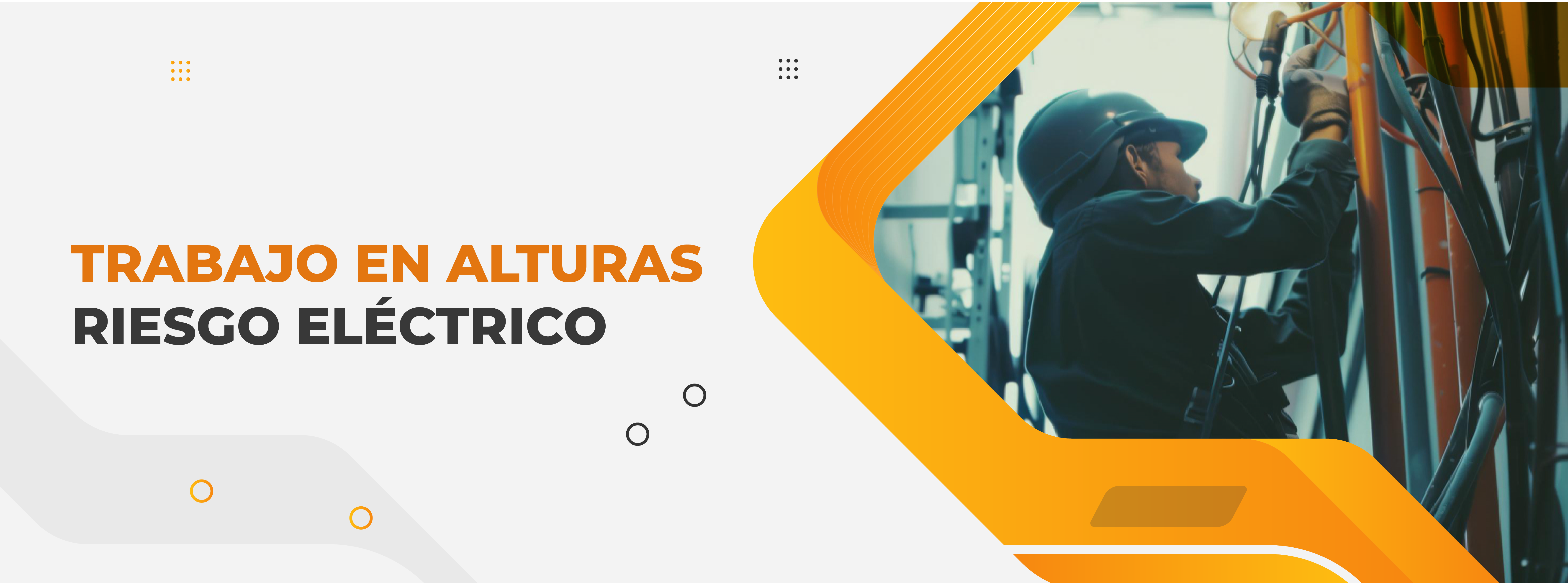 Trabajo en alturas riesgo eléctrico